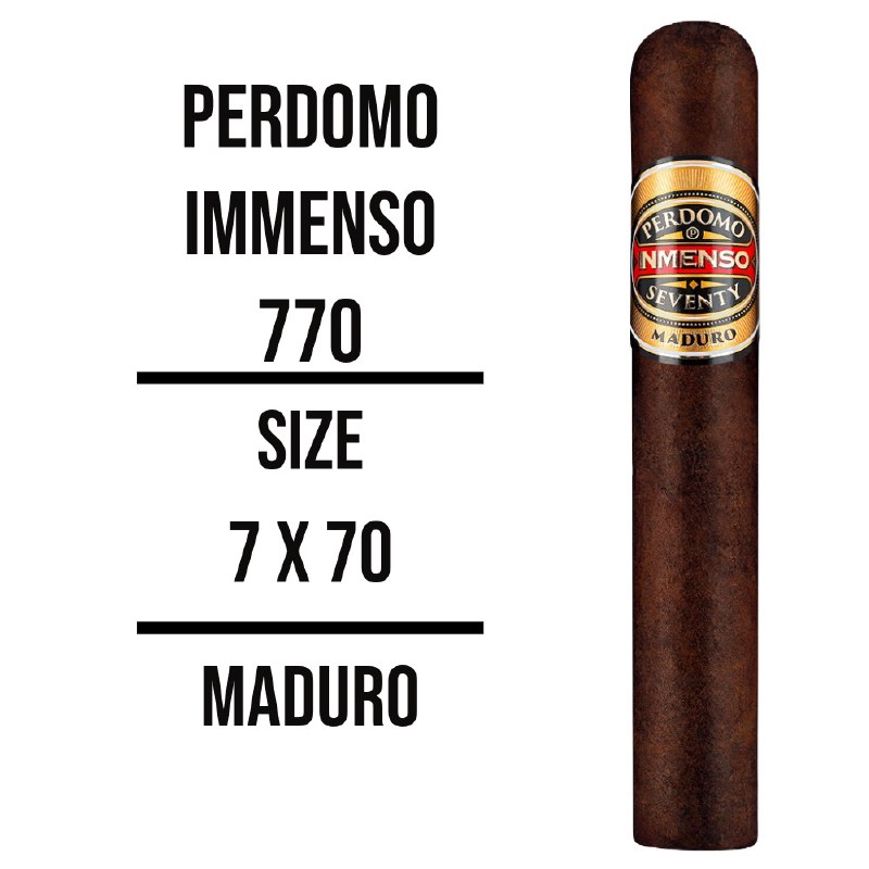 Perdomo Inmenso Mad 7 x 70 S - Buy Premium Cigars Online From 2